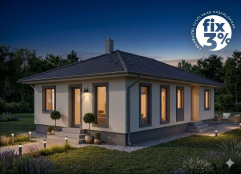 Eladó Ház 8220 Balatonalmádi Újépítésű családi ház, aszfaltozott utcában