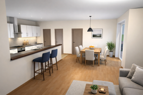 Eladó Ház 2113 Erdőkertes Modern, energiahatékony ikerház saroktelken