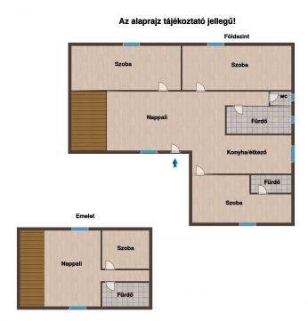 Eladó Ház 9228 Halászi , Jókai utca közelében