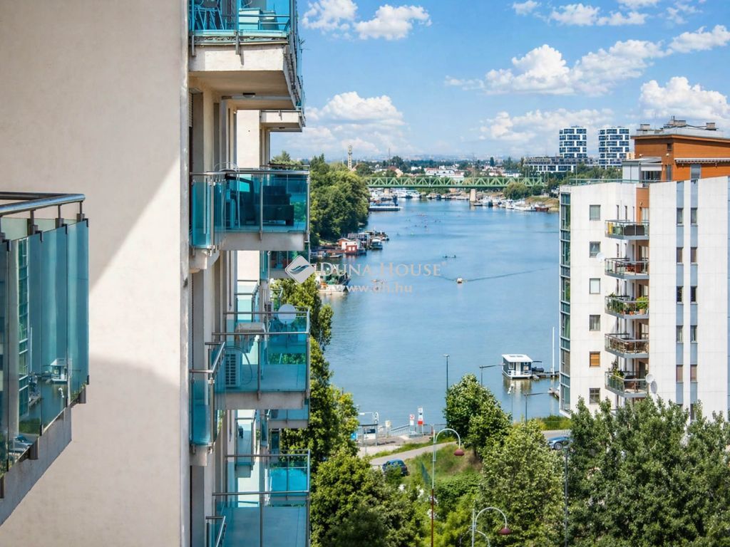 1138 Budapest 13. kerület , XIII. Duna-part kétszobás magas emeleti felújítotott lakás — 1/13