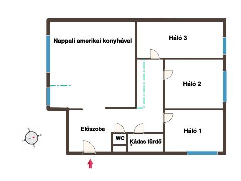 Eladó Lakás 1031 Budapest 3. kerület 