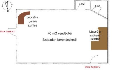 Eladó Üzlethelyiség 1067 Budapest 6. kerület 1067 Budapest 6, Oktogon