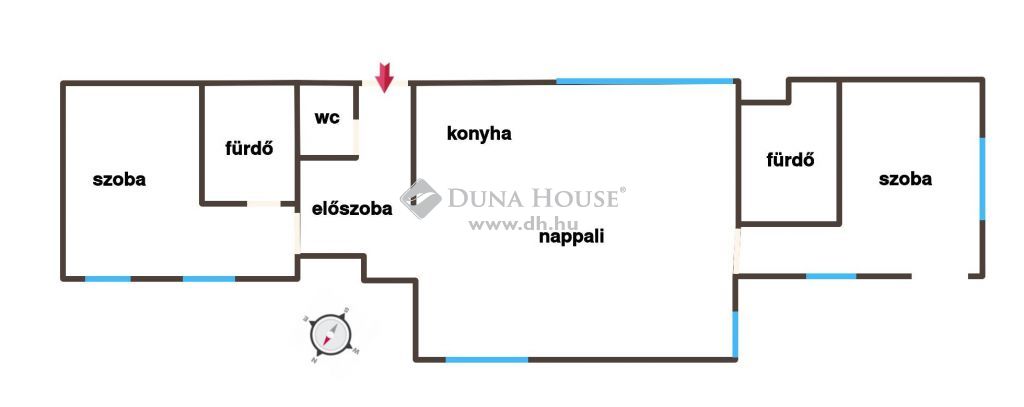 1138 Budapest 13. kerület , Penthouse, jacuzzival a Marina Parton! — 1/22