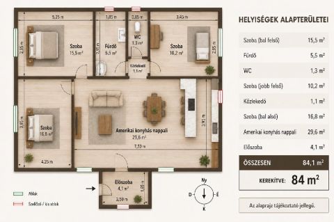 Eladó Ház 4251 Hajdúsámson 4251 Hajdúsámson, Lakóövezet