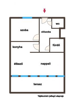 Eladó Lakás 1061 Budapest 6. kerület , Új építésű teraszos lakások a belvásosban
