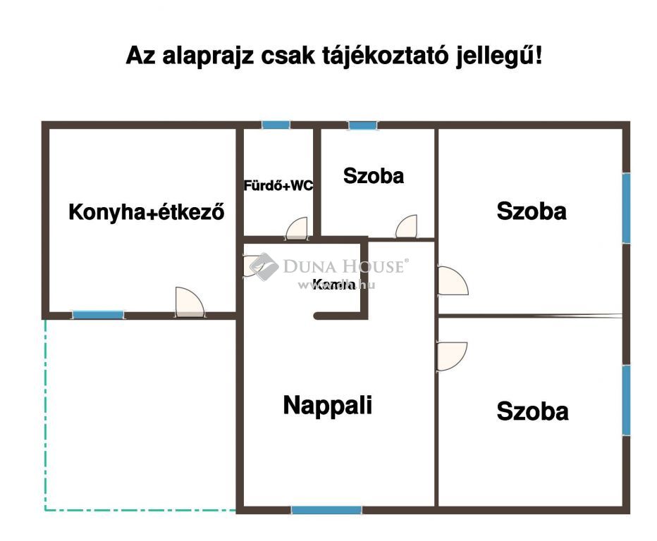 5055 Jászladány , Jászladány központ közelében 90 nm-es 3 szobás ház — 1/14