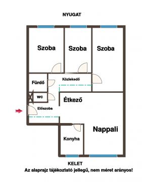 Eladó Lakás 1031 Budapest 3. kerület PÓK utcai lakótelepen ELADÓ egy 73 m2, 3+1 félszobás lakás.