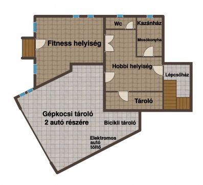 Eladó Ház 2096 Üröm Csillaghegy mellett eladó egy nappali+5 hálós családi ház