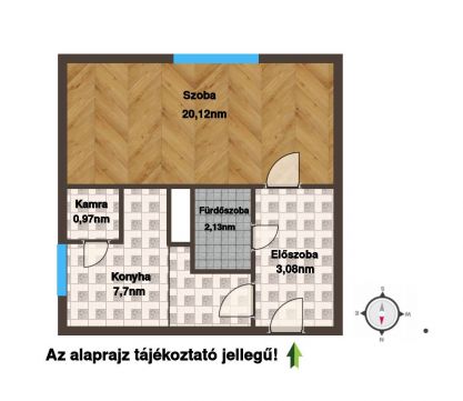 Eladó Lakás 1214 Budapest 21. kerület Csillagtelepi garzon 