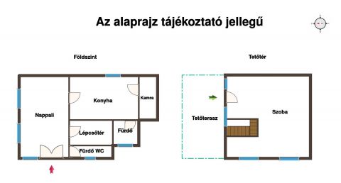Eladó Ház 7084 Pincehely Panoráma, csend, a szomszéd pedig pont jó távolságban