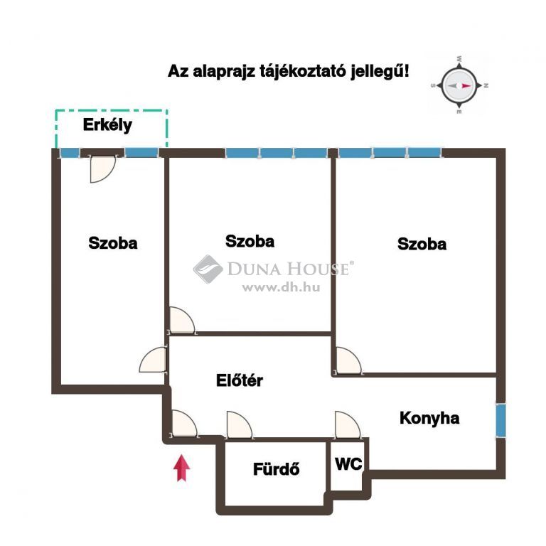 Kiadó Lakás, 8800 Nagykanizsa , Keleti városrészben