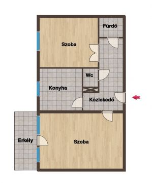 Eladó Lakás 7632 Pécs , Liget Residence 2. ütem Eépület