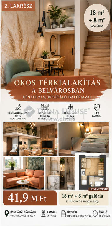 1073 Budapest 7. kerület , PRÉMIUM GALÉRIÁS LOFT A DOB UTCA — 1/7
